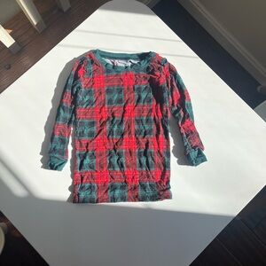 Little Sleepies Plaid Christmas Two-Piece Viscose PJs